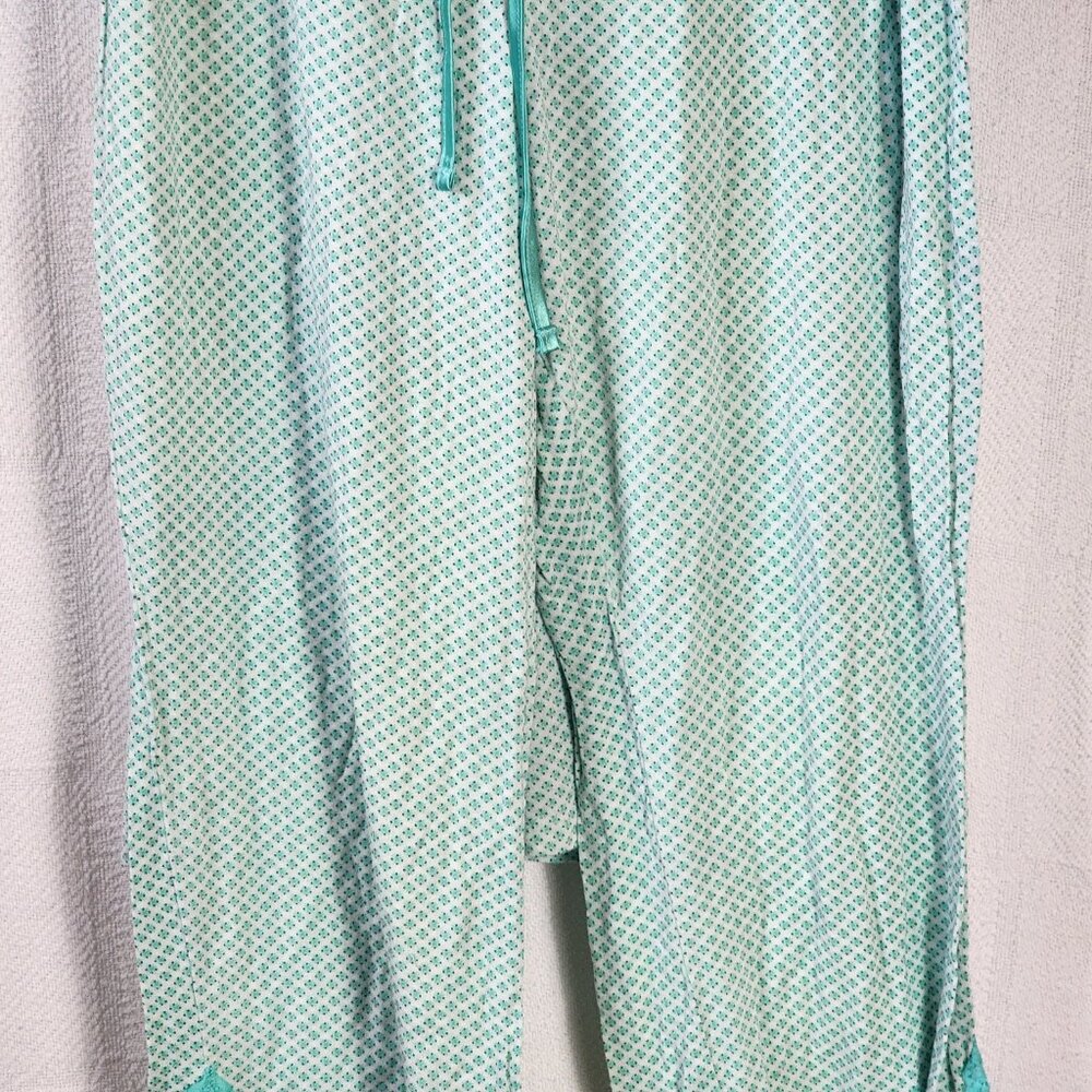 Apt. 9 Intimates Green Pattern With Lace Trim And… - image 8